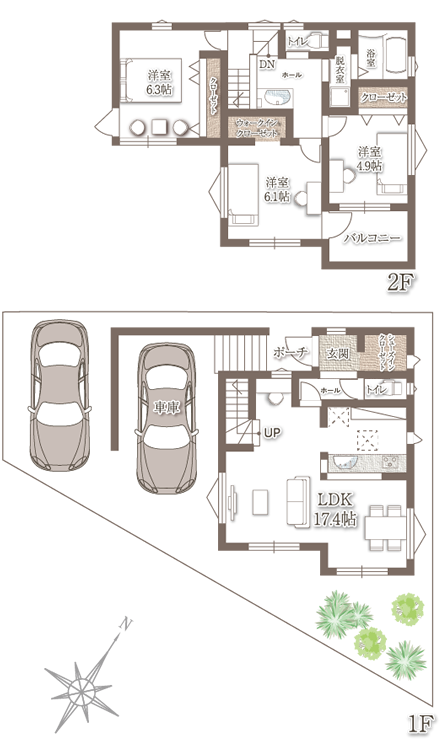 ４号地間取り図