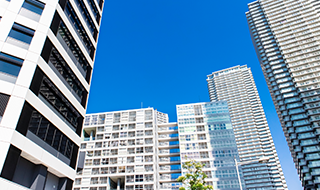 マンション　高層ビル