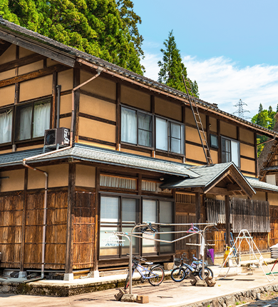 平屋　日本家屋　外観