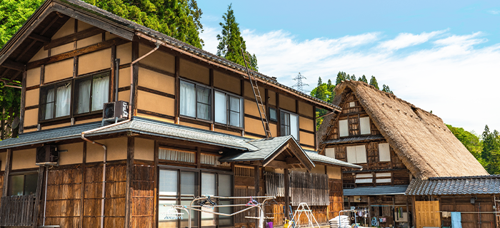 平屋　日本家屋　外観